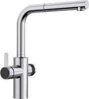 Logo Mitigeur blanco evol-s volume inox ur gauche 525213
