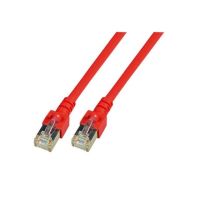 Logo C�ble patch rj45 sf/utp, cat.5e, pvc, cca, 10m, rouge k5458.10