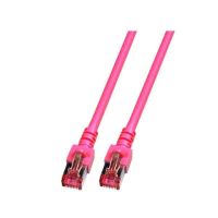 Logo C�ble patch rj45 s/ftp, cat.6, lszh, 7,5 m, magenta k5519.7,5