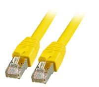 Logo C�ble patch rj45 s/ftp, cat.8.1, bc, lszh, 5m, jaune k5528ge.5