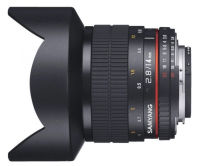 Logo Samyang, produit r�f�rence : sam 14 sony