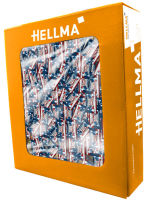Logo Hellma biscuit 'chocolate chip cookie', en carton 9677043