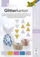 Logo Folia carton  paillettes 'gros', 174 x 245 mm, 300 g/m2 57906565