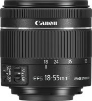 Logo Canon, produit r�f�rence : ef-s 18-55 f/4-5.6 is stm
