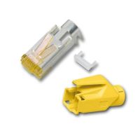 Logo Jeu de connecteurs rj45 hirose stp, tm31 cat.6a jaune h7642.5-100