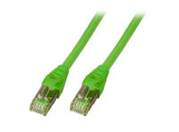 Logo C�ble patch rj45 sf/utp, cat.5e, pur, 30m, vert ral6018 k5530.30