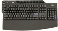 Logo Clavier ibm business enhanced usb black us euro english 782661
