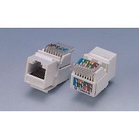 Logo Embase rj45 cat 6 utp cad - blanche 1010337
