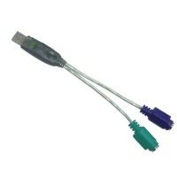 Logo Adaptateur usb m type a vers 2xps/2 f - 0,2 m 1070014