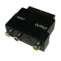 Logo Adaptateur p�ritel m / 3 x rca f + s-vhs f 1070315