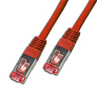 Logo Cordon cat 6 sftp rouge lsoh - 1,5 m 2011714