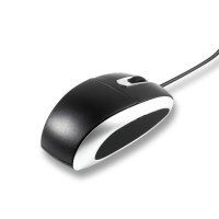 Logo Souris filaire grise 2 boutons + 1 molette - usb & ps/2 4030059