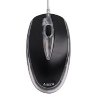 Logo Souris optique noire 3 boutons dont 1 molette - usb & ps/2 4030094