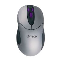 Logo Souris sans fil optique grise 2 boutons + molette  - usb 4030108