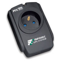 Logo Prise 2p+t parafoudre infosec protection t�l. / fax / modem 6050075