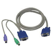 Logo C�ble kvm ps/2 m / m - 1,2 m 8010218