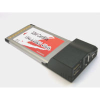 Logo Carte pcmcia 2 ports firewire & usb 2.0 + 1 port dv 8070070