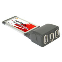 Logo Carte expresscard 1 port usb2.0 + 2 ports firewire 400 mbps 8070105
