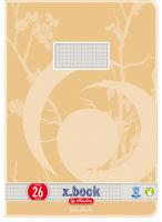 Logo Herlitz cahier x.book, format a4, uws, lin�ature 22 / 3352200