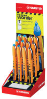 Logo Stabilo stylo roller bionic worker medium, presentoir de 12 5652165