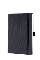 Logo Carnet de notes - pages blanches - a5 softwave - noir - 194 pages 8202091