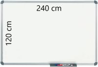 Logo Tableau velleda blanc magntique 120 cm x 240 cm - maul