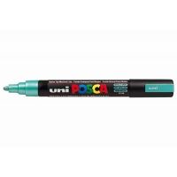 Logo Marqueur posca pc-5m pointe moyenne vert mtallique 5654227