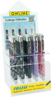 Logo Online stylo plume college, en prsentoir de 15 7005974