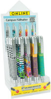 Logo Online stylo plume campus, dans un prsentoir de 15 7057662