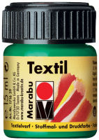 Logo Marabu peinture textile 'textil', bleu fonc, 15 ml, flacon 57200494