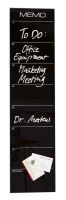 Logo Tableau magntique en verre fond noir 8203147