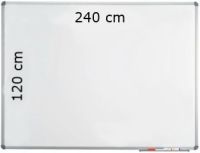 Logo Tableau velleda blanc magntique 240 cm x 120 cm - maul