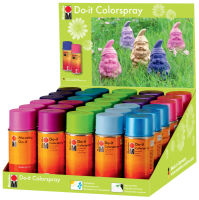 Logo Peinture a�rosol do-it, 30  pi�ces dans un pr�sentoir de table 57200765