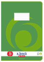 Logo Herlitz cahier scolaire x.book,format a4, lin�aire 20 / en 11178290