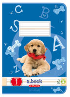 Logo Herlitz cahier scolaire x.book, format a5, lin�ature 10 / 3401090