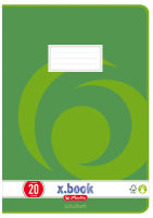 Logo Herlitz cahier scolaire x.book, format a4, lin�ature 27/ 11179355