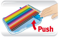 Logo Maped crayon couleur color'peps, triangulaire, smart box de 82832032