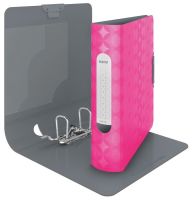 Logo Classeur a4 retro chic - 2 anneaux - dos 80mm - fuschia 80113352