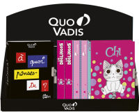 Logo Quo vadis journaux intimes, prsentoir de 16 pices 57000324