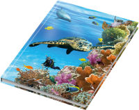 Logo Rnk verlag carnet de notes 'monde sous-marin', a5, uni 6530164