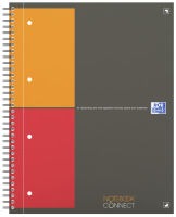 Logo Oxford bloc-notes international notebook connect, quadrill� 5401820