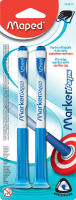 Logo Maped feutre effaable  sec marker'peps avec ventouse, bleu 82743810
