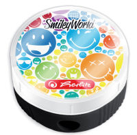 Logo Herlitz taille-crayon smileyworld 'rainbow', en plastique 50001941