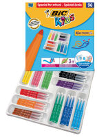 Logo Bic kids feutre kid couleur xl, garniture scolaire de 96 5103573