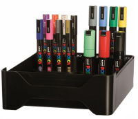 Logo Uni-ball posca marqueur  pigment dans un coffret de 15 marqueurs 