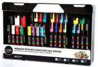 Logo Mallette de 30 marqueurs  pigment posca 5664265