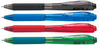 Logo Pentel stylo � bille r�tractable wow bk440, bleu clair 5232196