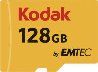 Logo Microsd card 128gb kodak ekmsdm128gxc10k