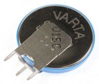 Logo 3,0v pile bouton a souder verticale (cr2430) cr2430sp