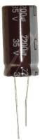Logo 2200uf-35v radial 105� 16x25mm condo chimique 457111